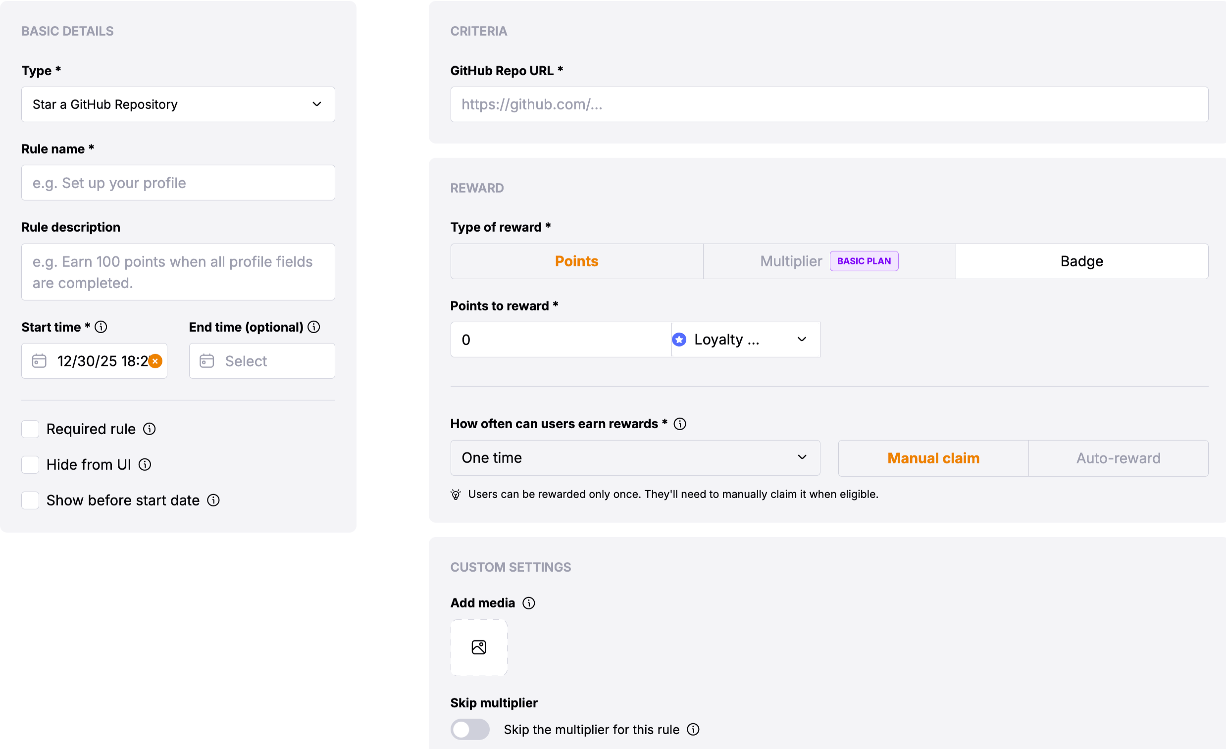 Star GitHub
Repository